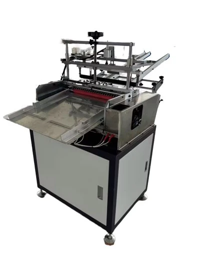 Kub Melt Adhesive Labeling Tshuab Rau cov kaus poom